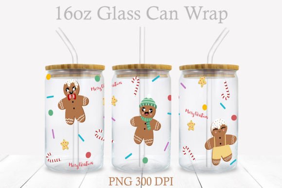 Christmas 16oz Glass Can Wrap Review