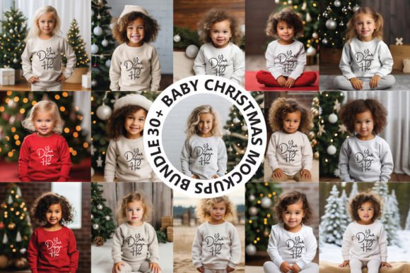Christmas Sand Baby Mockups Bundle: A Designer's Review for Baby Amp Projects
