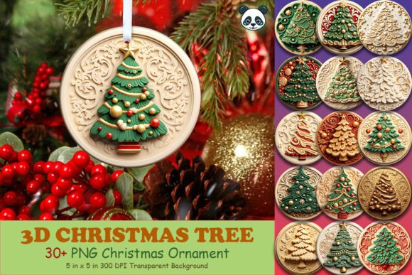 Christmas Tree 3D Ornament Bundle Review