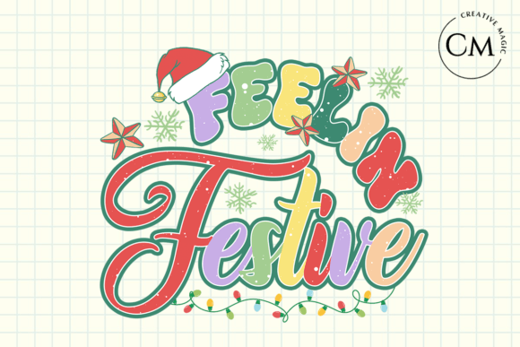 Feelin Festive Christmas Sublimation PNG: A Designer's Review for Crafts