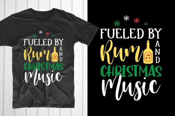 Fueled by Rum and Christmas Music: T-Shirt Designs Review