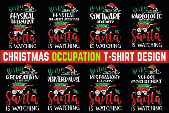 Occupation Christmas T-shirt Design 4: A Review for Sellers