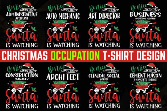 Occupation Christmas T-shirt Design 5 Review for T-Shirt Designs