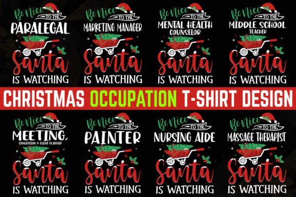 Occupation Christmas T-shirt Design 7: A Review for Bloggers